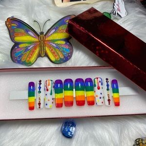 Pride Love Press On Nails
